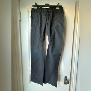 Rick Owens DRKSHDW Distressed Black Cotton Jean